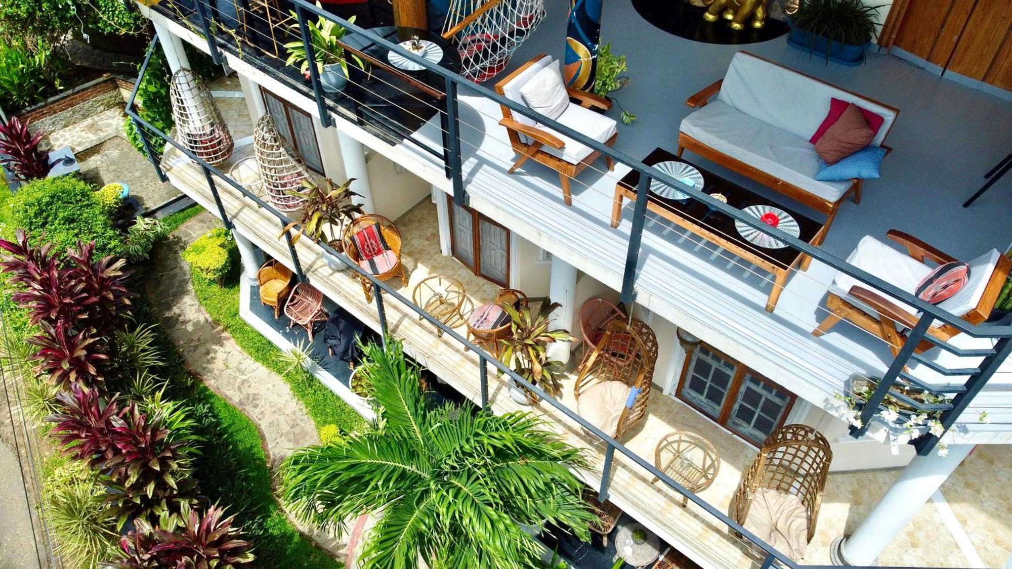 Habibi Hostel & Restaurant Unawatuna Bagian luar foto